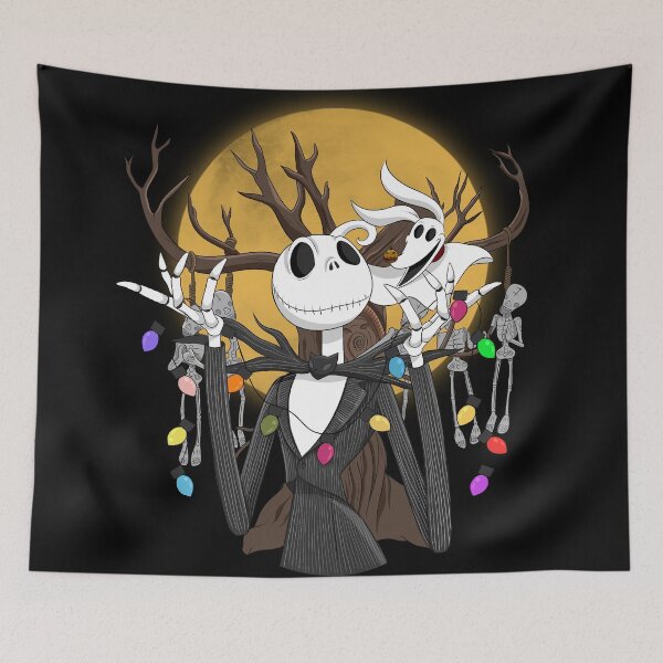 Item preview, Jack skellington christmas lights designed and sold by Leahsartworks.