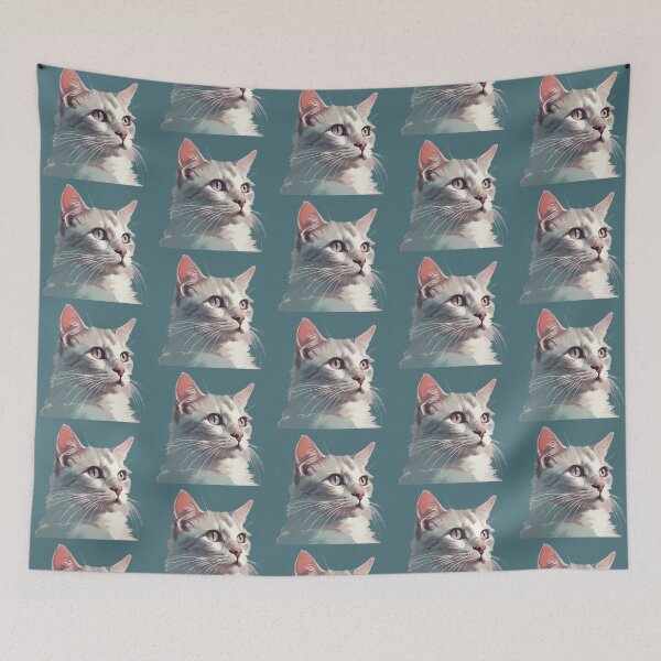 Item preview, Sweet staring cat designed and sold by Elitegraff.