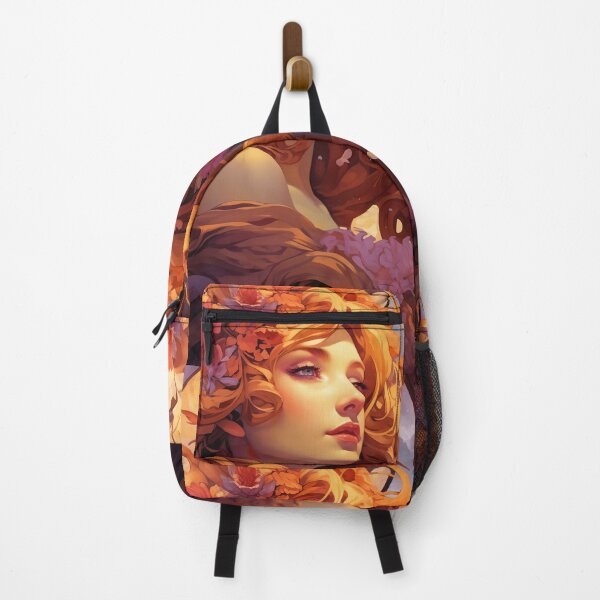 Item preview, Autumn goddess Mucha style designed and sold by gothicnerd.