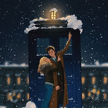 Artwork thumbnail, Ten and Rose in the snow by nipuni