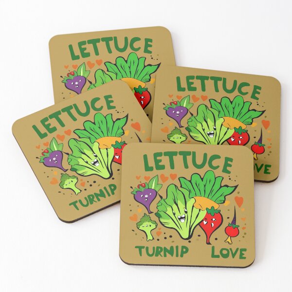 Item preview, Lettuce, turnip, love! designed and sold by @ndrys.