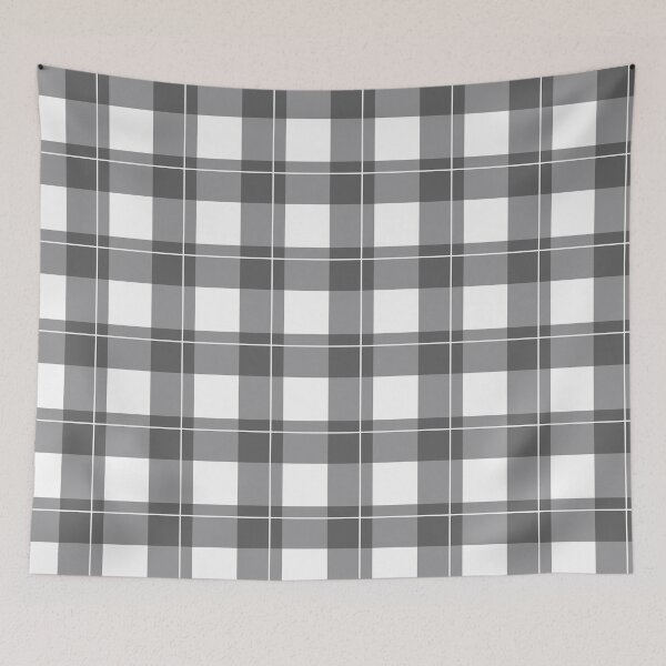 Item preview, Anthracite Gingham Pattern designed and sold by ModSync.