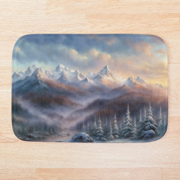 Item preview,  Mountains of Myst at Sunset designed and sold by AlienVisitor's Stuff.