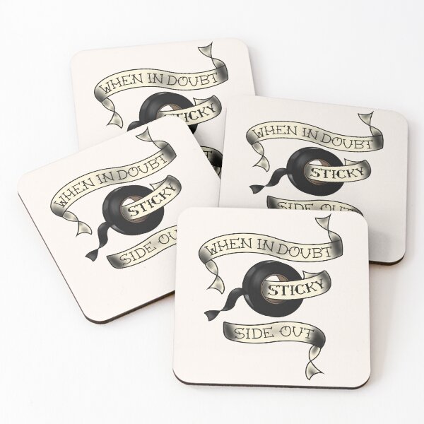 Item preview, When in Doubt Sticky Side Out designed and sold by Aslynder.