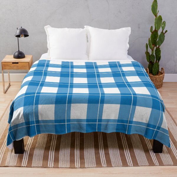 Item preview, Blue Gingham Pattern designed and sold by ModSync.