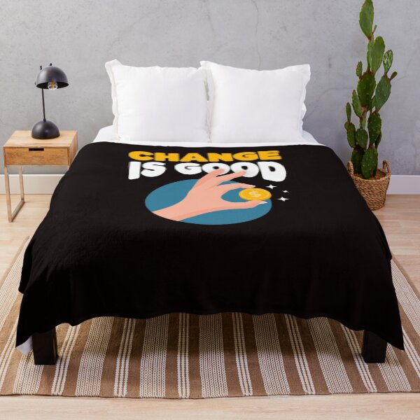 Item preview, Vintage Change is Good Coin Enthusiast designed and sold by ItsMilos.
