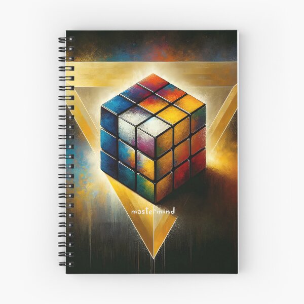 Item preview, Cosmic Intelligence: Abstract Puzzle Cube designed and sold by inkArtistryfine.