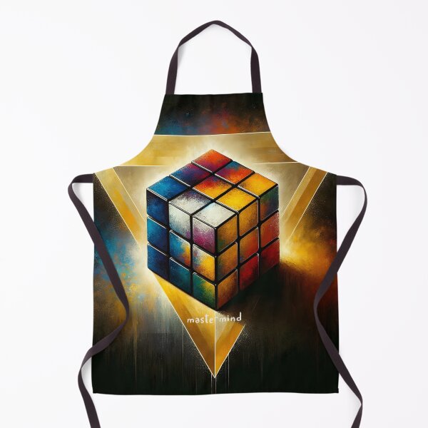 Item preview, Cosmic Intelligence: Abstract Puzzle Cube designed and sold by inkArtistryfine.