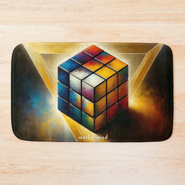 Item preview, Cosmic Intelligence: Abstract Puzzle Cube designed and sold by inkArtistryfine.