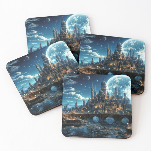 Item preview, Fantasy City From a Forgotten Age - Landscape designed and sold by jecphotography and art.