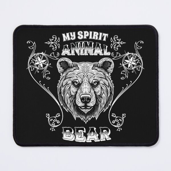 Item preview, My spirit animal Bear. Majestic Bear of Strength and Leadership. designed and sold by SerhiiArt.