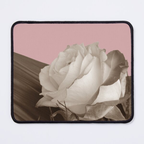 Item preview, Rose photo, cut out pattern, sepia effect designed and sold by evadesignbubble.