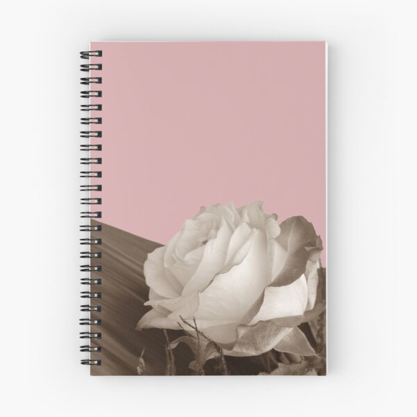 Item preview, Rose photo, cut out pattern, sepia effect designed and sold by evadesignbubble.