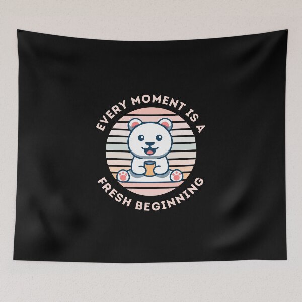 Item preview, Daily motivation quotes 2025 Every Moment is a Fresh Beginning: Embracing the Power of Renewal designed and sold by PositiveVibes26.