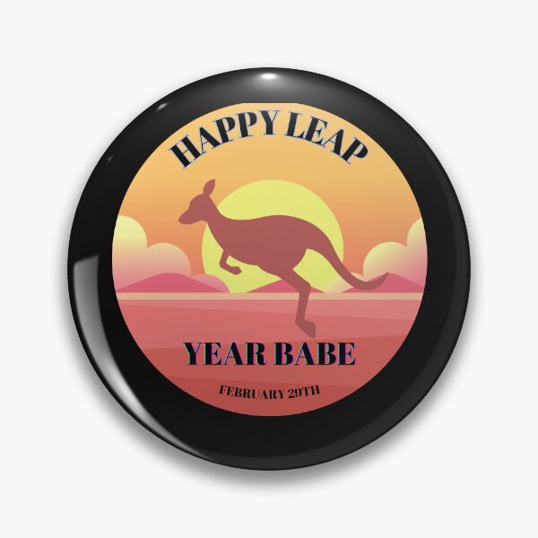 Item preview, Happy leap year Babe kangaroo  designed and sold by photoartdesin.