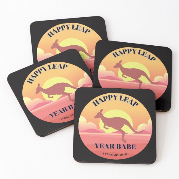 Item preview, Happy leap year Babe kangaroo  designed and sold by photoartdesin.
