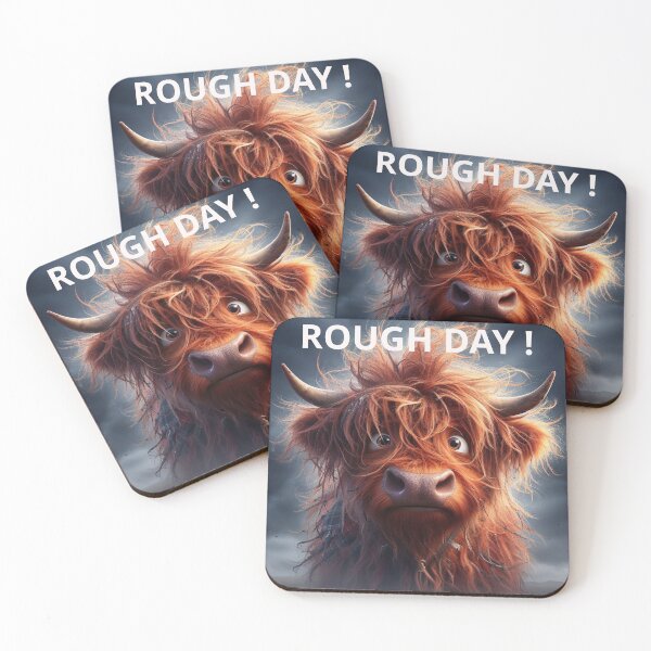 Item preview, Rough Day ! designed and sold by ThorHavenFarm.