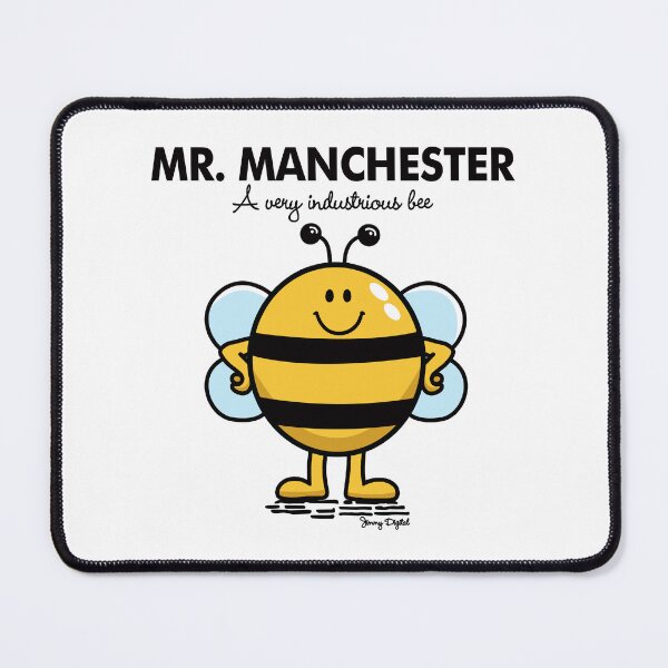 Item preview, Mr Manchester - Manchester Bee - Mr Men designed and sold by jimmy-digital.