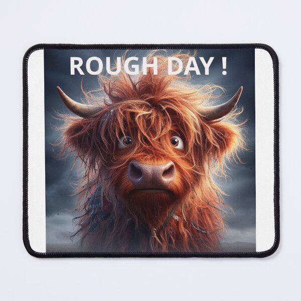 Item preview, Rough Day ! designed and sold by ThorHavenFarm.