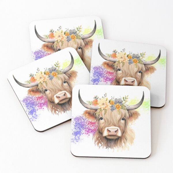Item preview, Adorable Highland Cow designed and sold by KristenVanHoose.