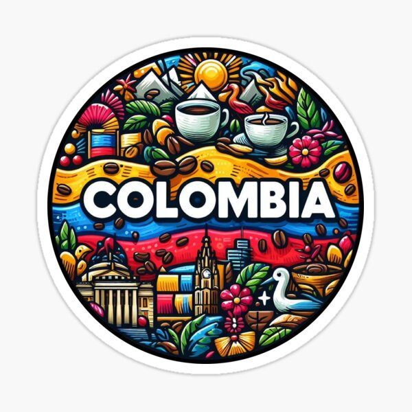 Item preview, Colombia – Colorful Colombian Pride Design designed and sold by OhLalaUs.