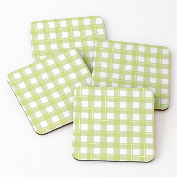 Item preview, Green Gingham Pattern designed and sold by ModSync.