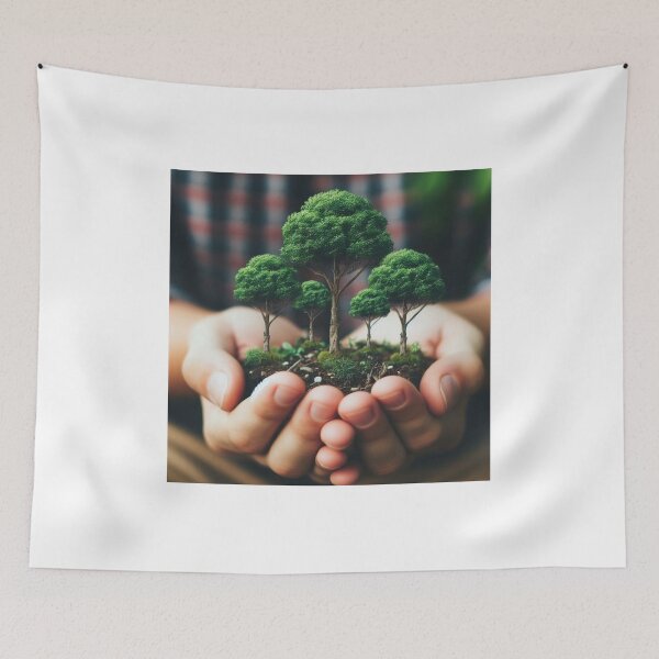 Item preview, Protecting nature is in the palm of our hands designed and sold by Yourdreamworld.