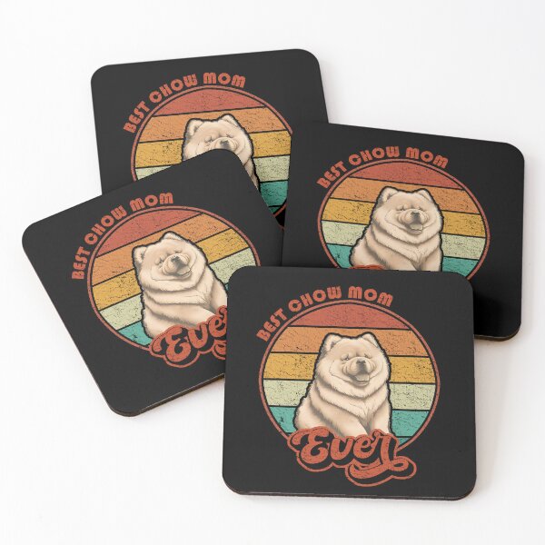 Item preview, Best Chow Mom Ever - Vintage Sunset - Vintage Chow Chow designed and sold by brindled.