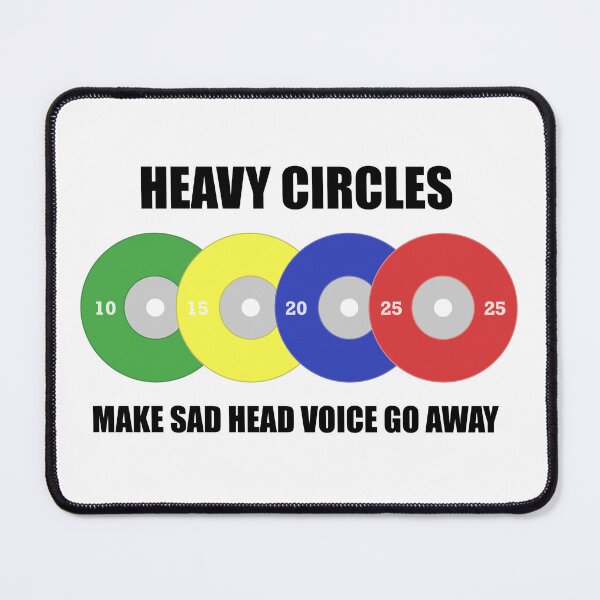 Item preview, Heavy Circles Make Sad Head Voice Go Away designed and sold by velomammoth.