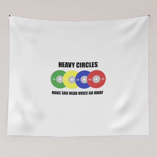 Item preview, Heavy Circles Make Sad Head Voice Go Away designed and sold by velomammoth.