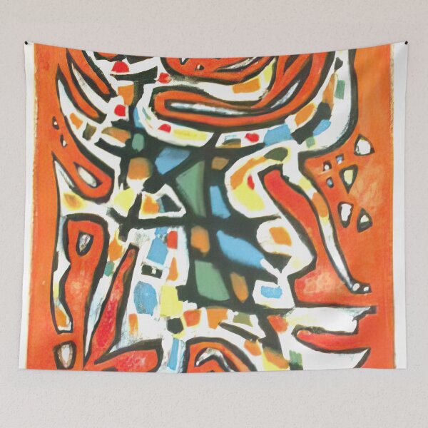 Item preview, plate-from-les-cantiques-spirituels-alfred manessier designed and sold by GRAHAM POTER.