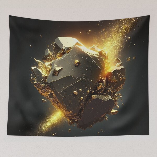Item preview, Bursting Stone Gold Nugget designed and sold by Humberto Braga.