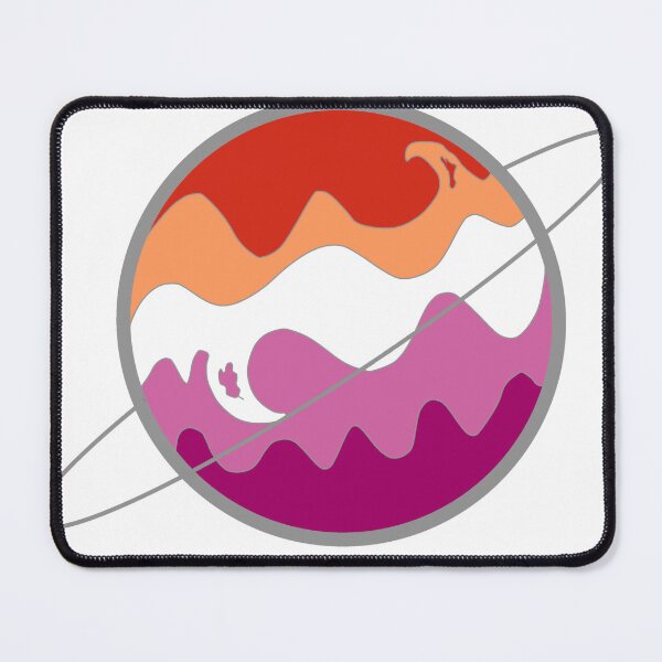 Item preview, Planet Pride- Lesbisan Planet designed and sold by NerdyNebula.