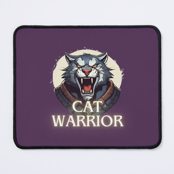 Item preview, cat warrior designed and sold by Weknes.