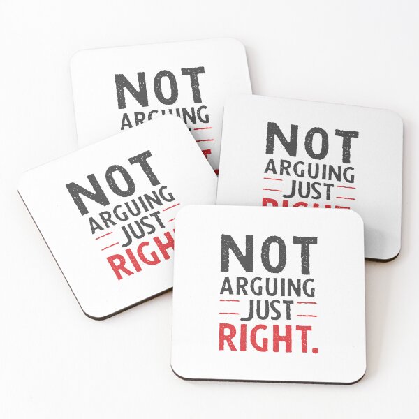 Item preview, Not arguing just right designed and sold by Beljoseph.