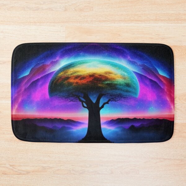 Item preview, Neon tree art print  designed and sold by Roxburylane.
