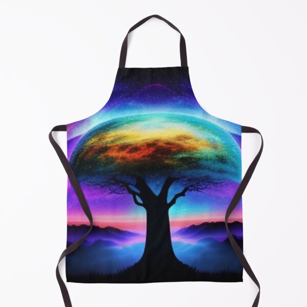 Item preview, Neon tree art print designed and sold by Roxburylane.