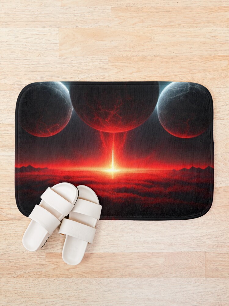 Thumbnail 1 of 6, Bath Mat, Multiverse designed and sold by Roxburylane.