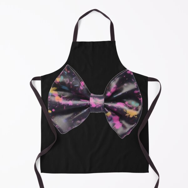 Item preview, Black with Colorful Spots Coquette Bow designed and sold by Pawel Oska.