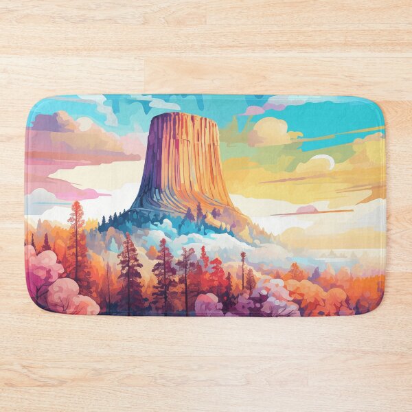 Item preview, Devils Tower Wyoming - USA designed and sold by petraroest.
