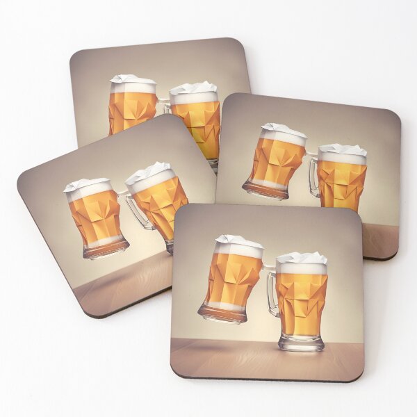 Item preview, Origami Art - Cheers to Two: A Toast of Twin Pints designed and sold by ArtfulFolds.
