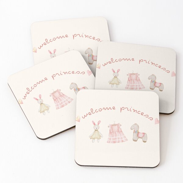 Item preview, Welcome Princess | Welcome Baby Girl | Welcome to the World | Minimal Baby | Baby Shower designed and sold by olivepine69.