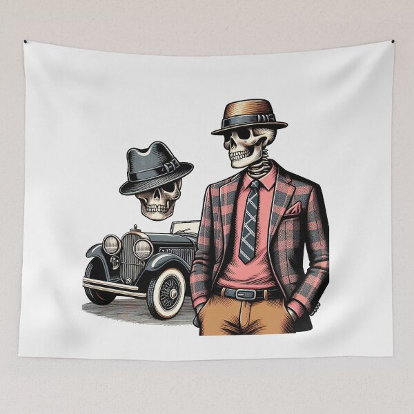 Item preview, Preppy Skeleton designed and sold by MarElfArtelier.