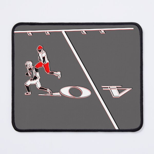 Item preview, American Football Action Scene Field Touchdown Sporty soccer designed and sold by 4rpixs.