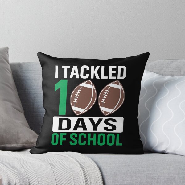 Item preview,  I tackled 100 Days Of School Football Student- Kid designed and sold by Smix Pixels.
