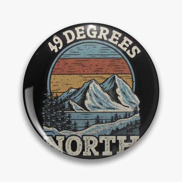 Item preview, 49 Degrees North Mountain -  Washington  designed and sold by GroovyDino.