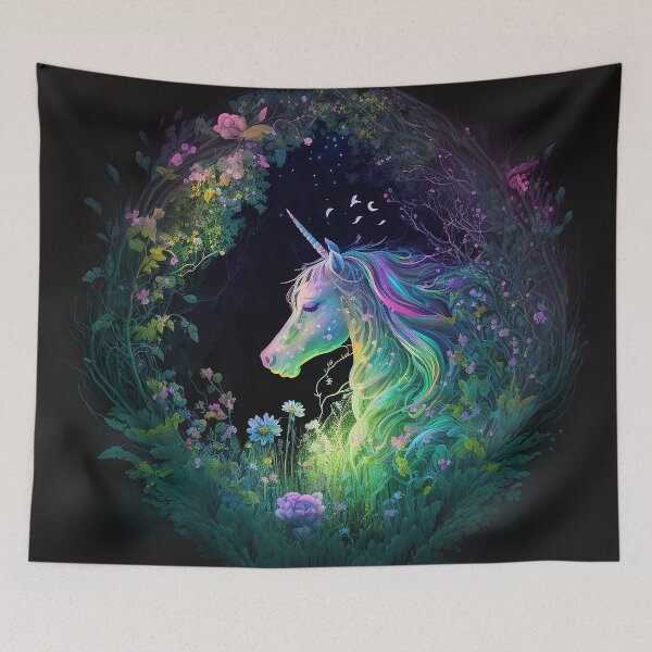 Item preview, Luminescent Unicorn designed and sold by Humberto Braga.