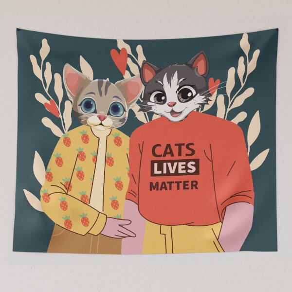 Item preview, stylish cats  designed and sold by Felinefinesse.