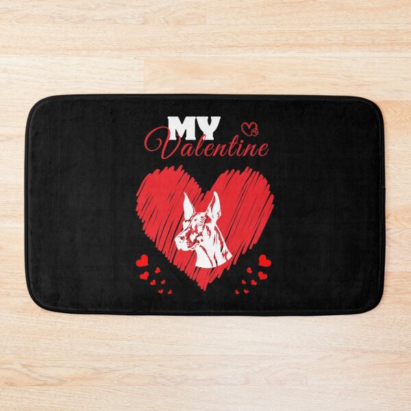 Item preview, My Valentine' Dobermann, Unique Dog Lover's Gift designed and sold by EldersRULE.