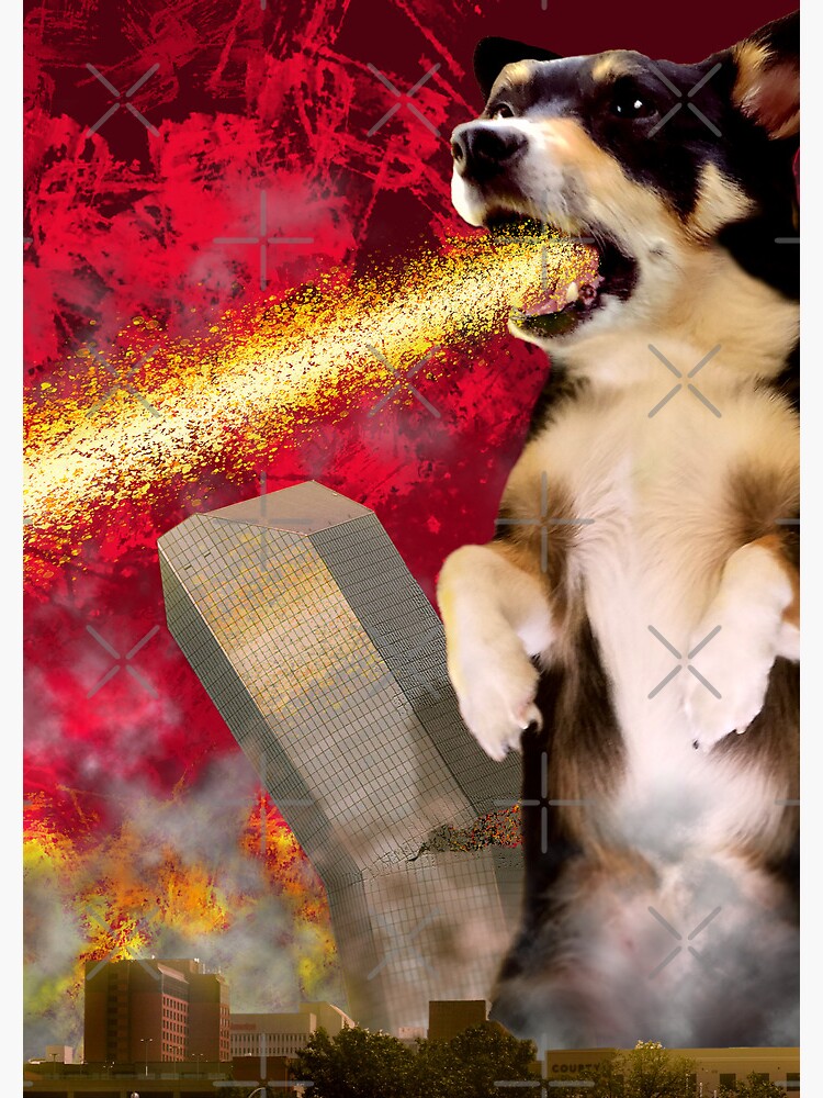 Thumbnail 3 of 3, Journal, Corgzilla designed and sold by Jowcica.